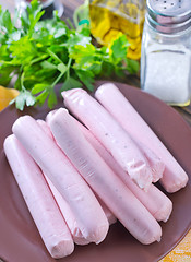 Image showing sausages