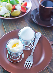 Image showing boiled eggs