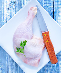 Image showing chicken leg