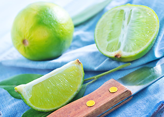 Image showing fresh limes