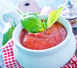 Image showing tomato sauce