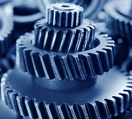 Image showing metal gears