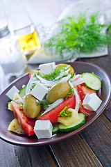 Image showing greek salad