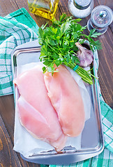 Image showing raw chicken