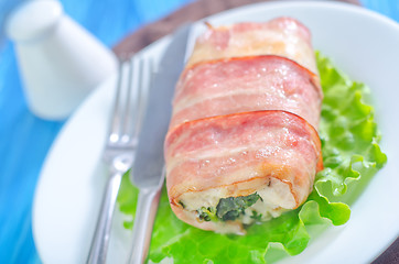 Image showing meat roll