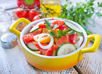 Image showing fresh salad