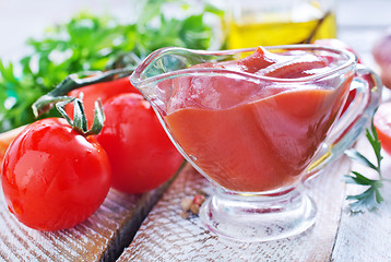 Image showing tomato sauce