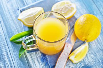 Image showing lemon juice