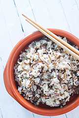 Image showing boiled rice