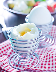 Image showing boiled eggs