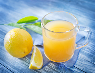 Image showing lemon juice