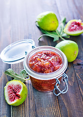 Image showing jam from figs
