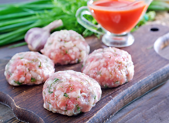 Image showing meatballs