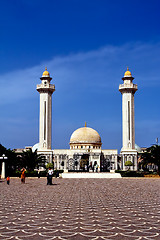 Image showing  mausoleum in blue