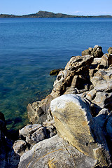 Image showing  coastline in kisimamy bay