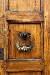 Image showing old door knocker