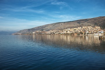 Image showing Old town by the sea