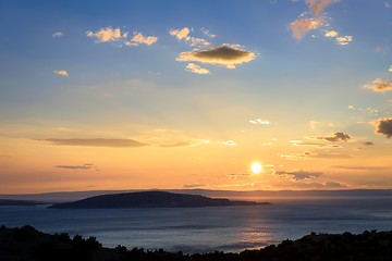 Image showing Scenic view of a small island