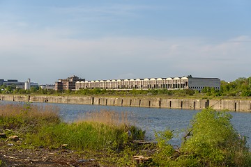 Image showing Chimney of a Power plant