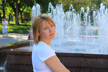 Image showing portrait of sympathetic young woman