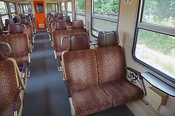 Image showing Train interior