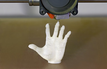 Image showing 3D Printing Human Hand