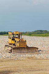 Image showing Old Dozer