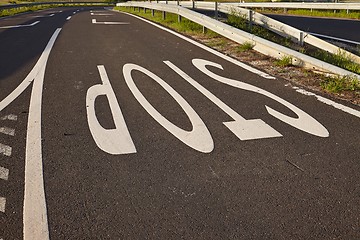 Image showing Stop sign