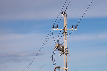 Image showing electric lines