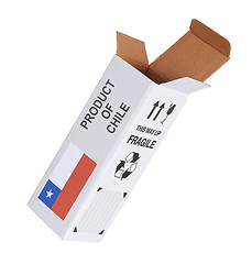 Image showing Concept of export - Product of Chile