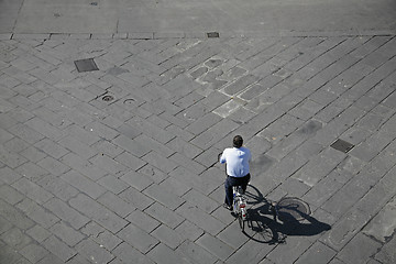 Image showing Italian cyclist