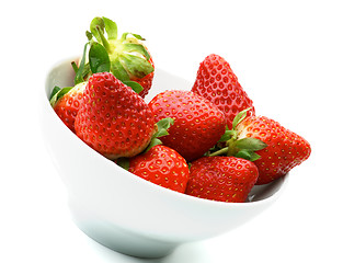 Image showing Strawberries