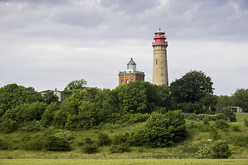 Image showing Cape Arkona Lighthouse in Rugen island