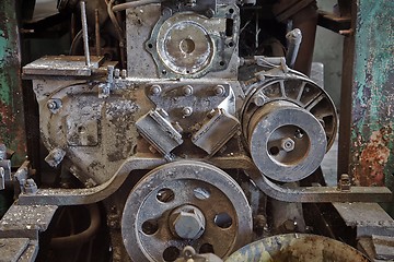 Image showing Old Machinery
