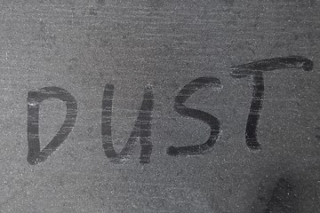 Image showing Dusty surface