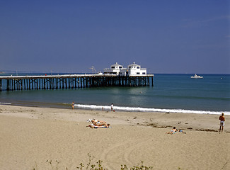 Image showing Malibu beach