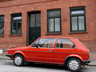 Image showing Red Car