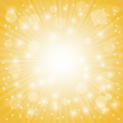 Image showing Yellow Ray Background 