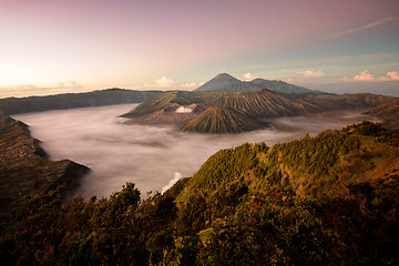 Image showing Bromo volvano in Indonesia