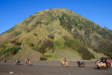 Image showing Bromo volvano in Indonesia