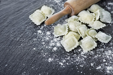 Image showing Freshly Made Homemade Ravioli