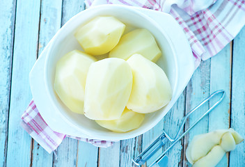 Image showing raw potato