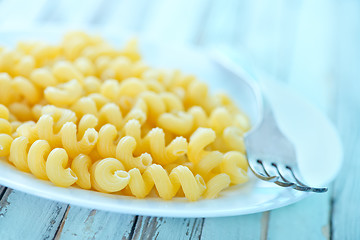 Image showing raw pasta