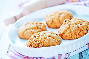 Image showing Healthy Fresh Baked Cookies 