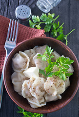 Image showing pelmeni