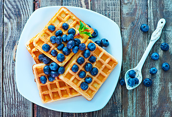 Image showing waffle