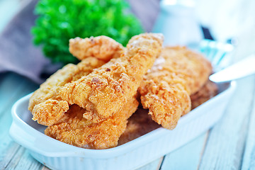 Image showing fried fish