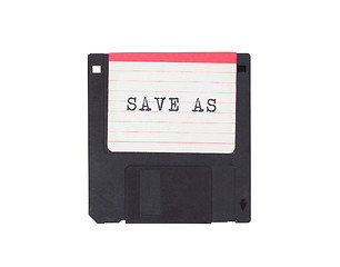 Image showing Floppy disk, data storage support 