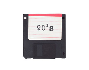 Image showing Floppy disk, data storage support 