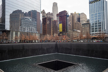 Image showing WTC Memorial Plaza, Manhattan, New York.